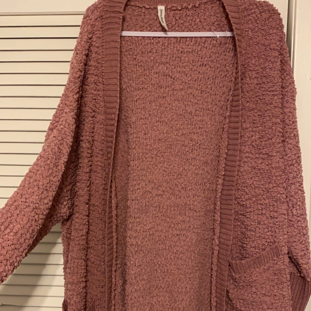 Mauve Cardigan